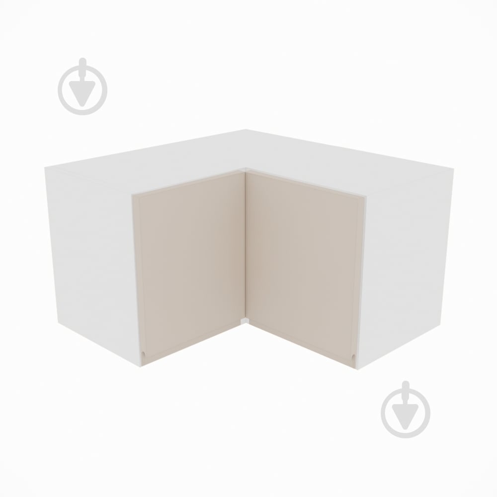 Шафа Влада (А 60х60 прямий (320)права) пломбір/білий Світ Меблів - фото 1 Шафа Влада (А 60х60 прямий (320)права) пломбір/білий Світ Меблів - фото 1