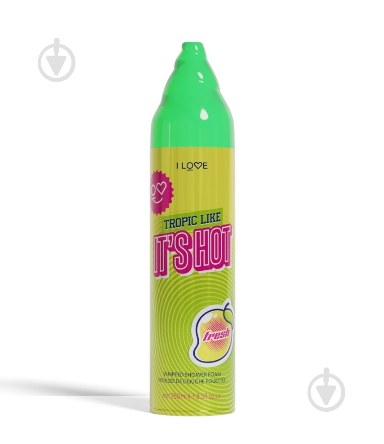 Пінка I love TROPIC LIKE IT'S HOT 250 мл - фото 1 Пінка I love TROPIC LIKE IT'S HOT 250 мл - фото 1