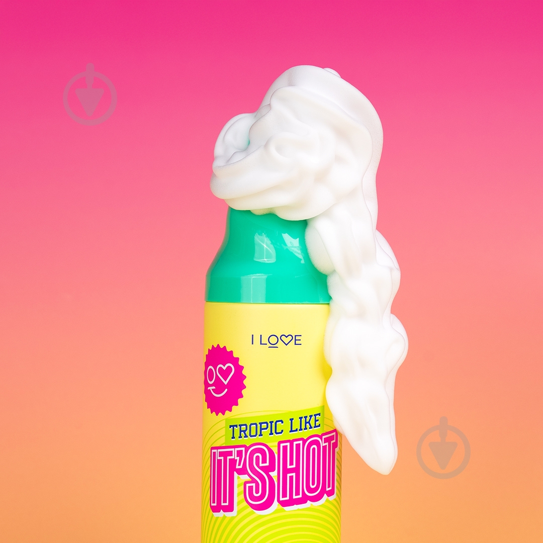Пінка I love TROPIC LIKE IT'S HOT 250 мл - фото 2 Пінка I love TROPIC LIKE IT'S HOT 250 мл - фото 2