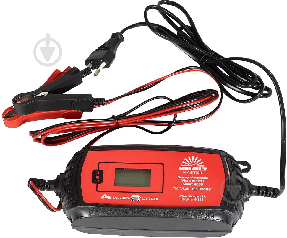 Зарядний пристрій Vitals Master 2 А 120 А/ч (Smart 4000) - фото 1