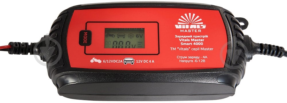Зарядний пристрій Vitals Master 2 А 120 А/ч (Smart 4000) - фото 4