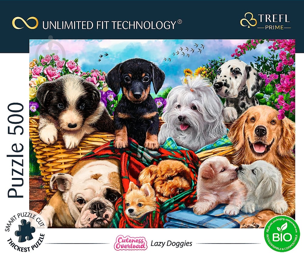 Пазлы Trefl UFT Ленивые собачки 500 элементов 37464 - фото 2