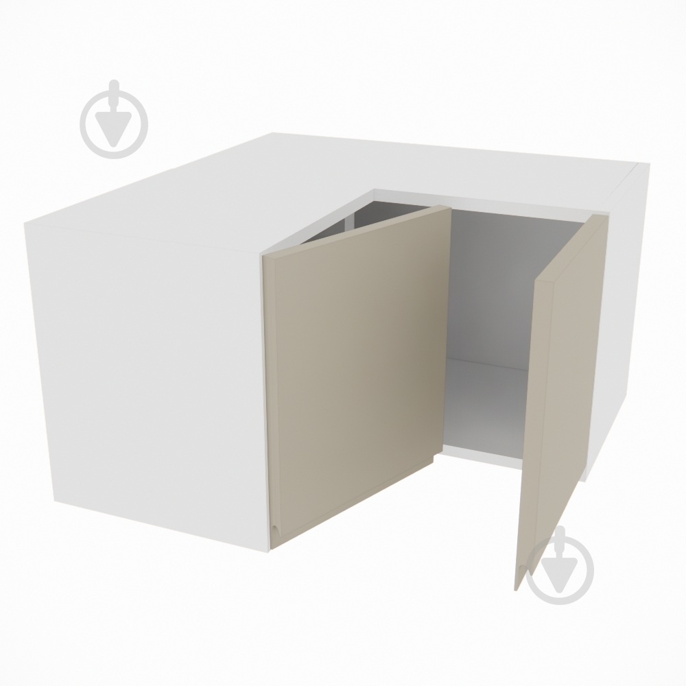 Шафа Влада (А 60х60 прямий (320)права) айворі/білий Світ Меблів - фото 2 Шафа Влада (А 60х60 прямий (320)права) айворі/білий Світ Меблів - фото 2