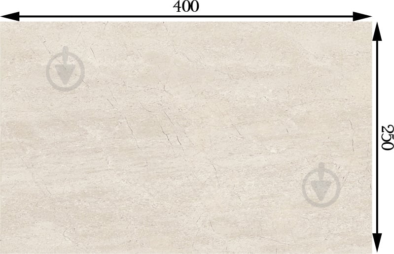 Плитка Golden Tile Summer Stone beige В41061 25x40 см - фото 2