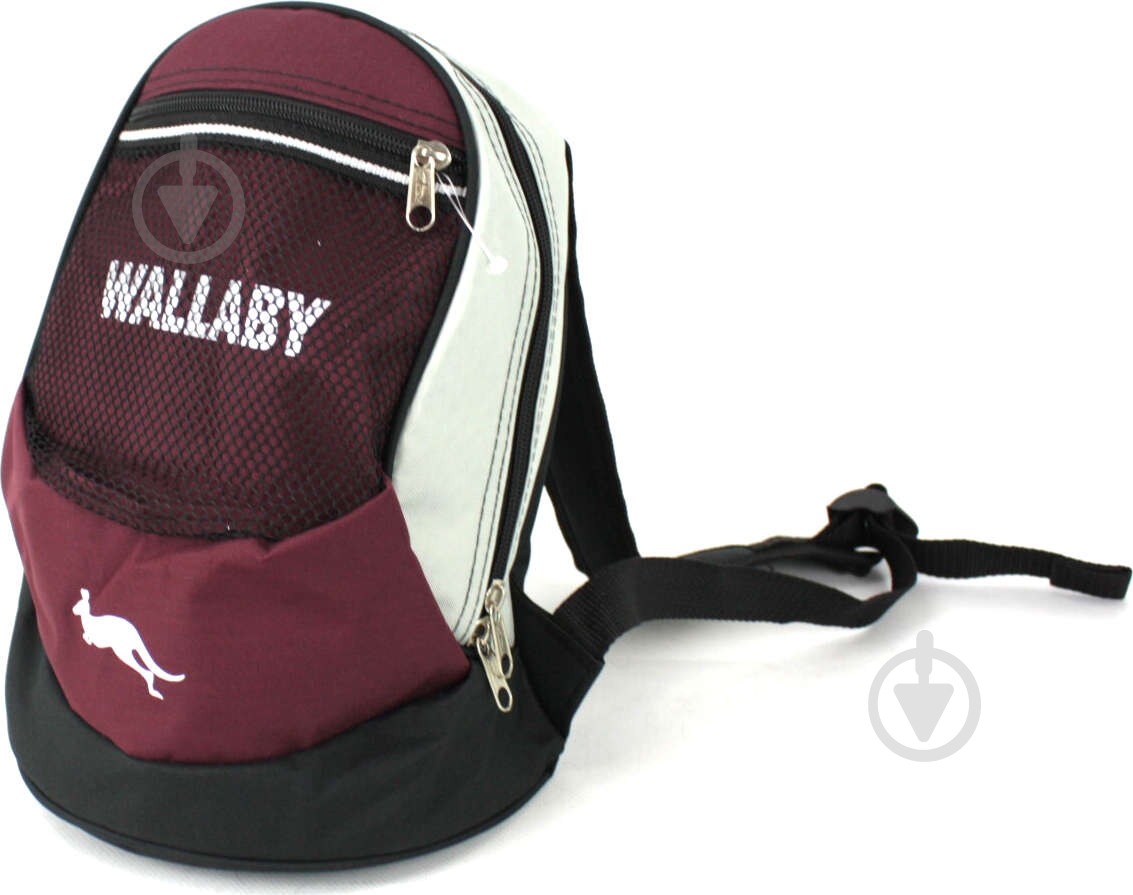 Рюкзак молодежный Wallaby 152-бордо - фото 1