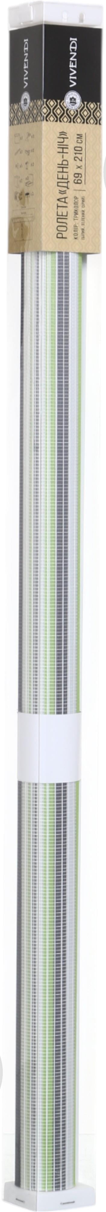 Ролета мини Vivendi триколор B161 69x210 см - фото 8