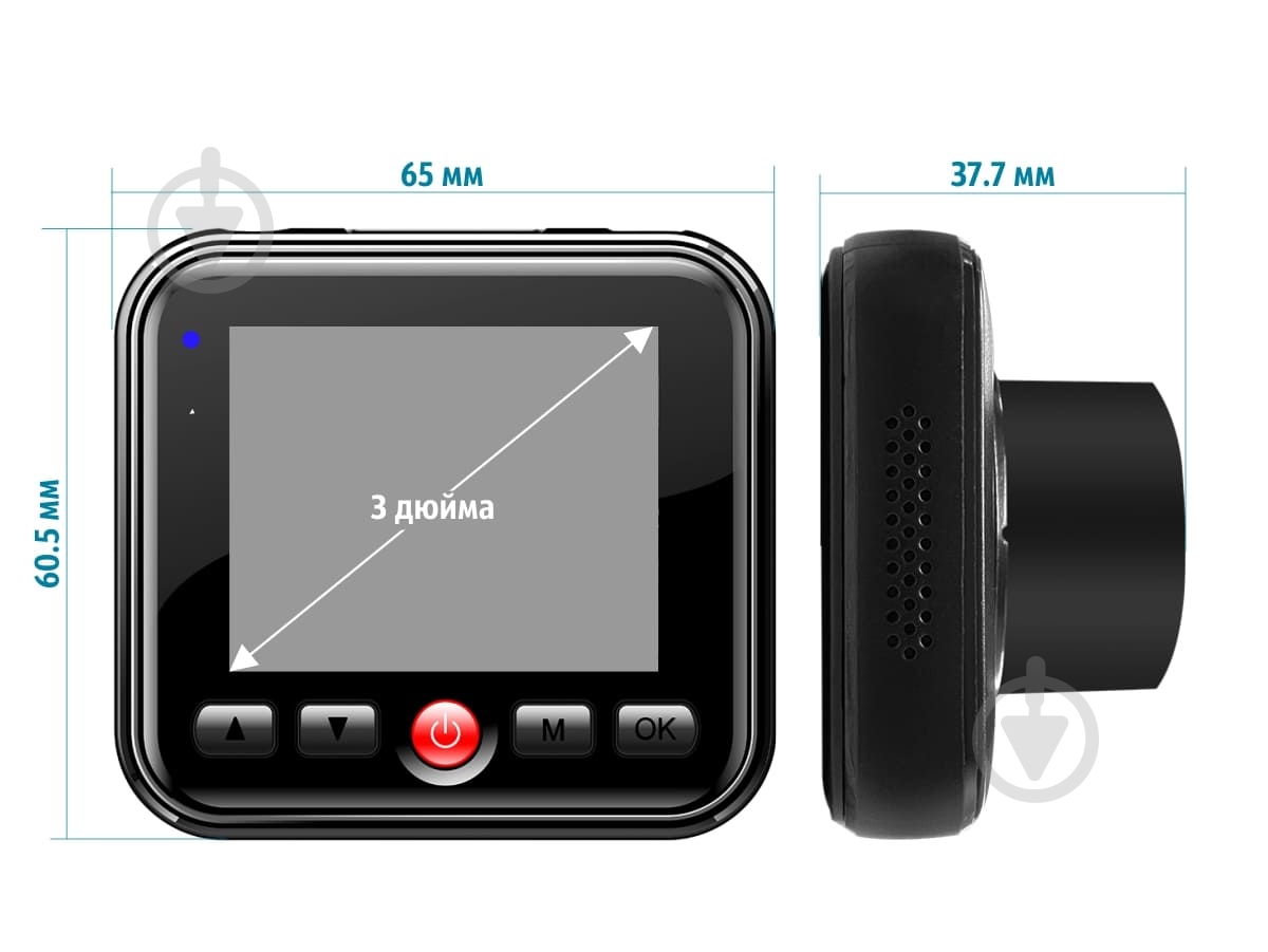 Відеореєстратор Carcam H14 Dual - фото 4