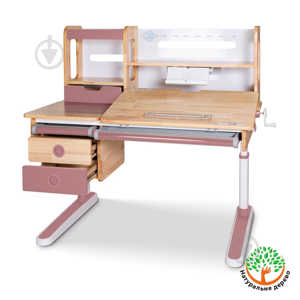 Детский стол Mealux Oxford BD-920 Wood PN Max - фото 1