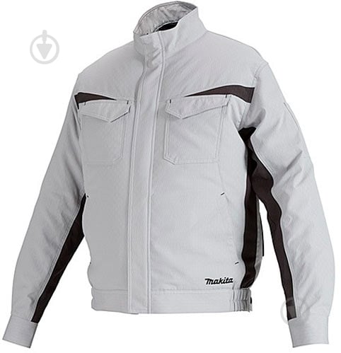 Куртка Makita р. M DFJ213ZM серый - фото 1 Куртка Makita р. M DFJ213ZM серый - фото 1