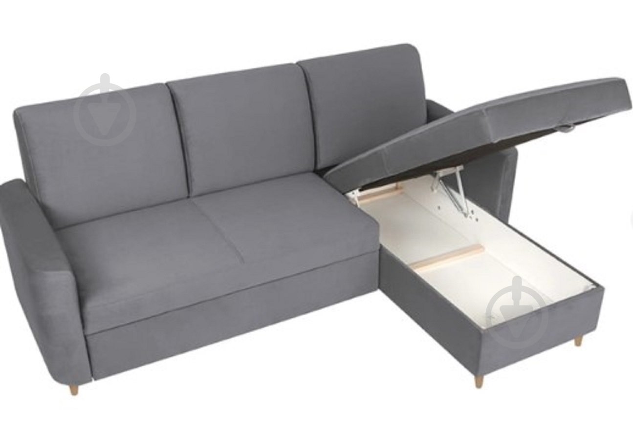 Диван угловой BRW RISTEN серый 2340x1610x980 мм - фото 4