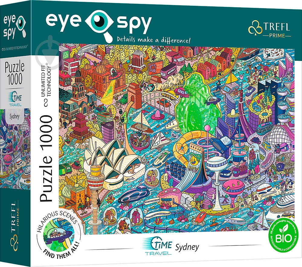 ᐉ Пазлы Trefl UFT EYE SPY Путешествие по времени: Сидней