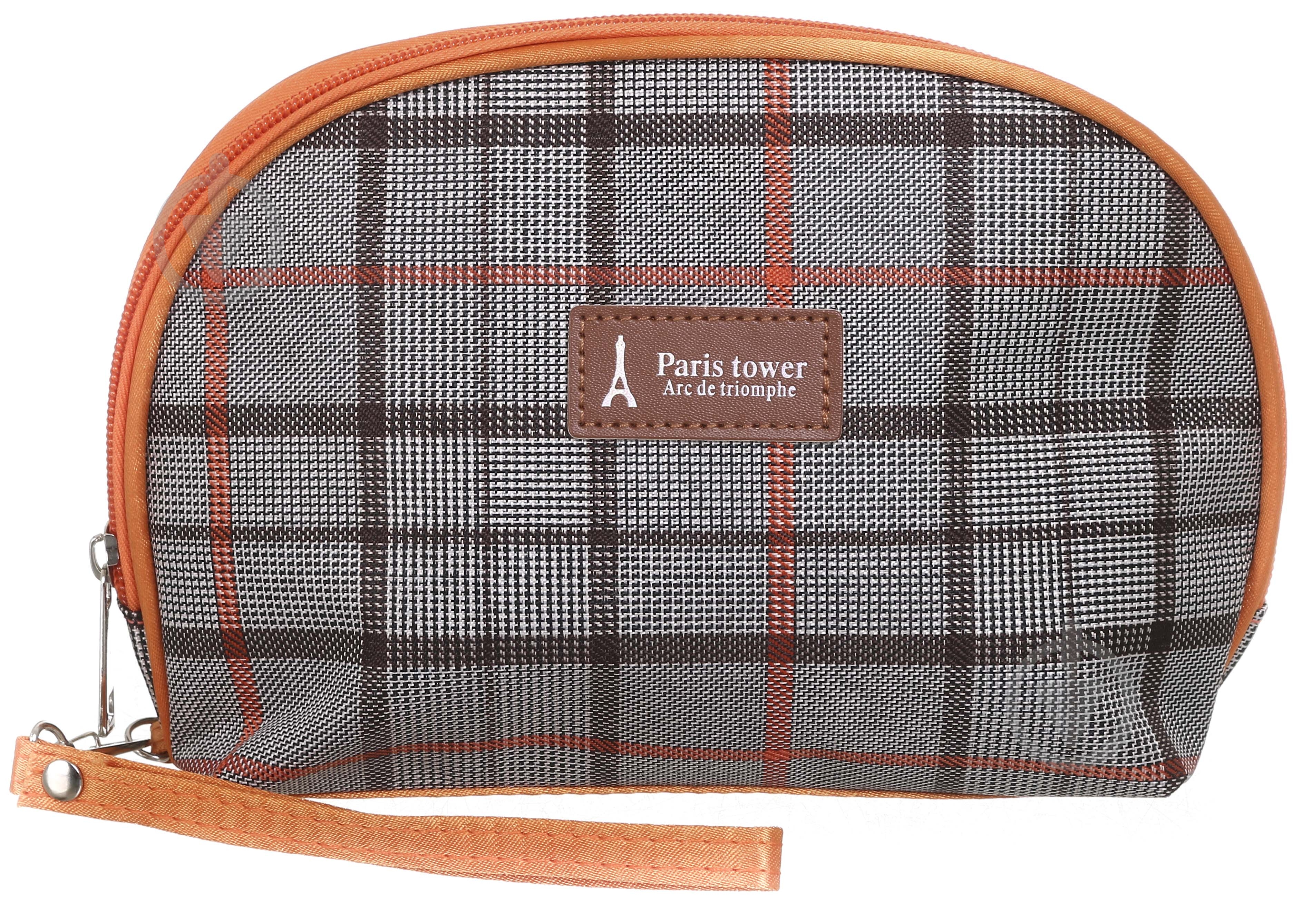 Косметичка Клеточка B5402-orange - фото 1 Косметичка Клеточка B5402-orange - фото 1