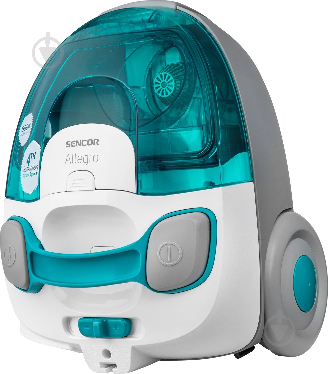 Пилосос Sencor Allegro SVC511TQ-EUE2 blue - фото 4 Пилосос Sencor Allegro SVC511TQ-EUE2 blue - фото 4