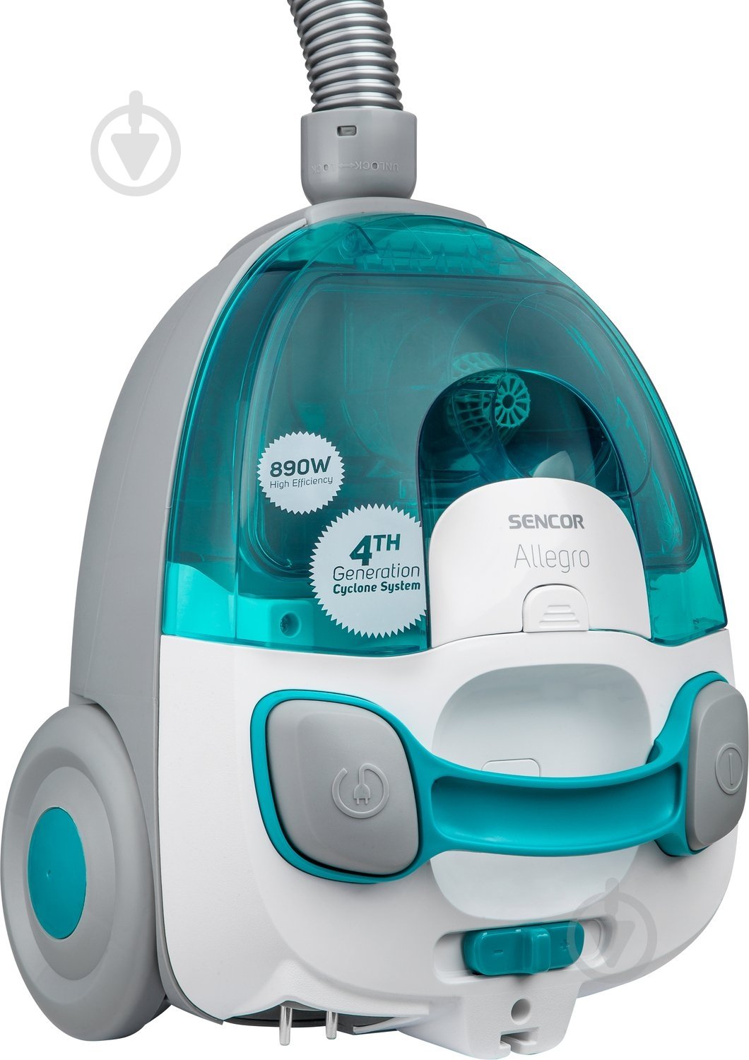 Пилосос Sencor Allegro SVC511TQ-EUE2 blue - фото 5 Пилосос Sencor Allegro SVC511TQ-EUE2 blue - фото 5