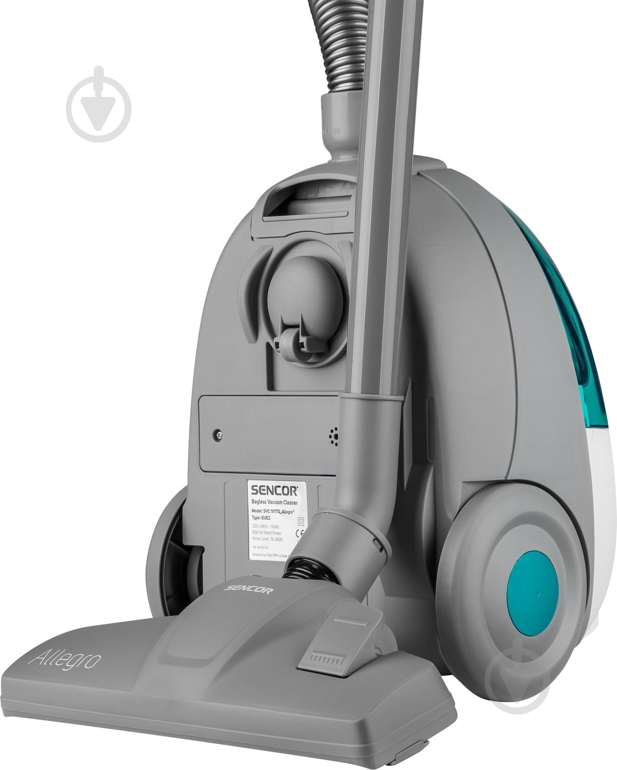 Пилосос Sencor Allegro SVC511TQ-EUE2 blue - фото 6 Пилосос Sencor Allegro SVC511TQ-EUE2 blue - фото 6