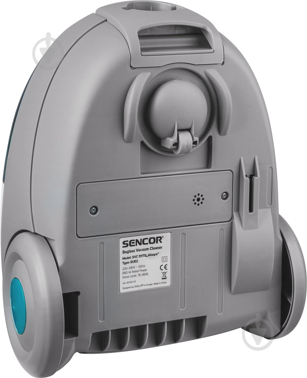 Пилосос Sencor Allegro SVC511TQ-EUE2 blue - фото 7 Пилосос Sencor Allegro SVC511TQ-EUE2 blue - фото 7