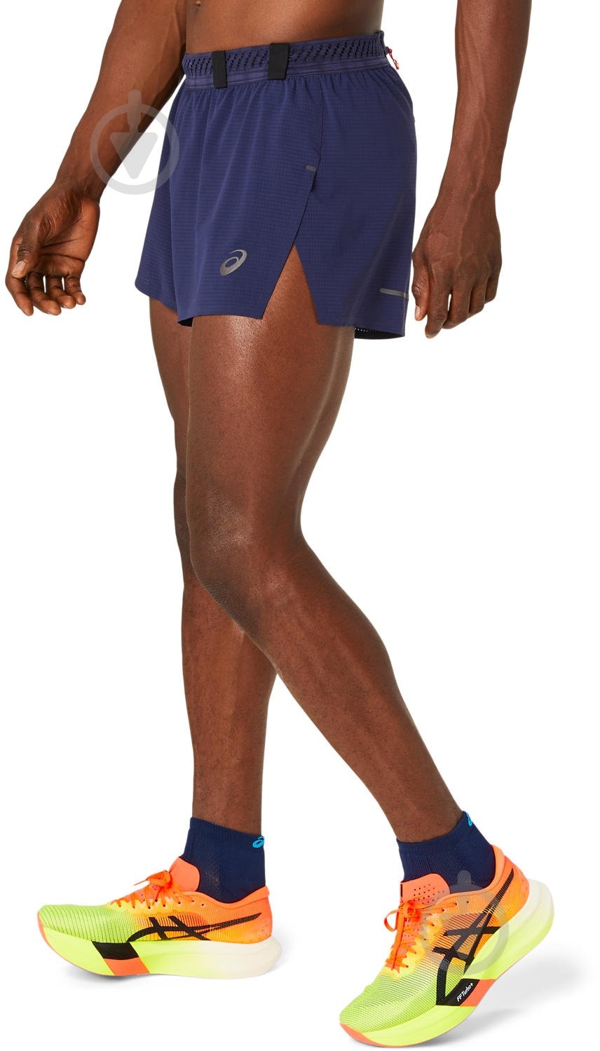 Шорти Asics METARUN SPLIT SHORT 2011C752-400 р. 2XL синій - фото 3 Шорти Asics METARUN SPLIT SHORT 2011C752-400 р. 2XL синій - фото 3