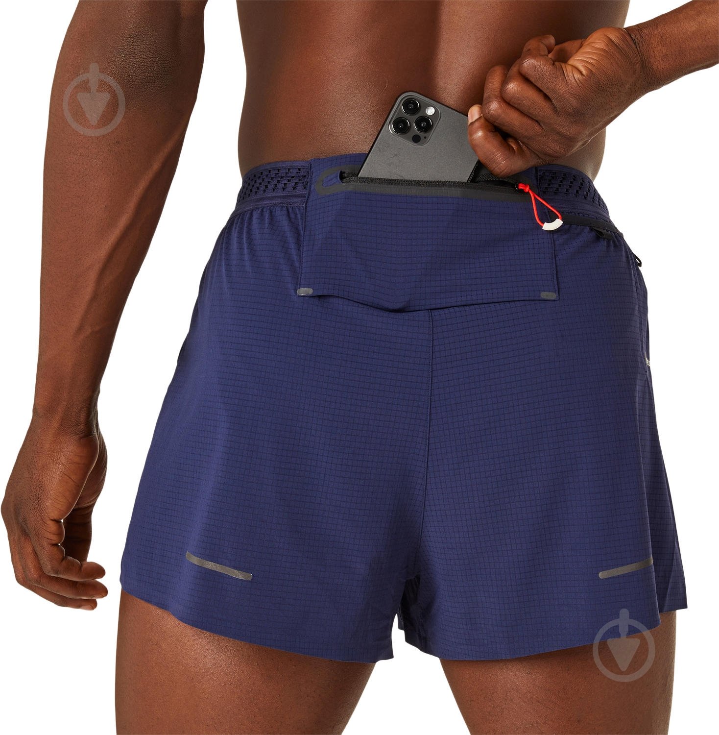 Шорти Asics METARUN SPLIT SHORT 2011C752-400 р. 2XL синій - фото 5 Шорти Asics METARUN SPLIT SHORT 2011C752-400 р. 2XL синій - фото 5