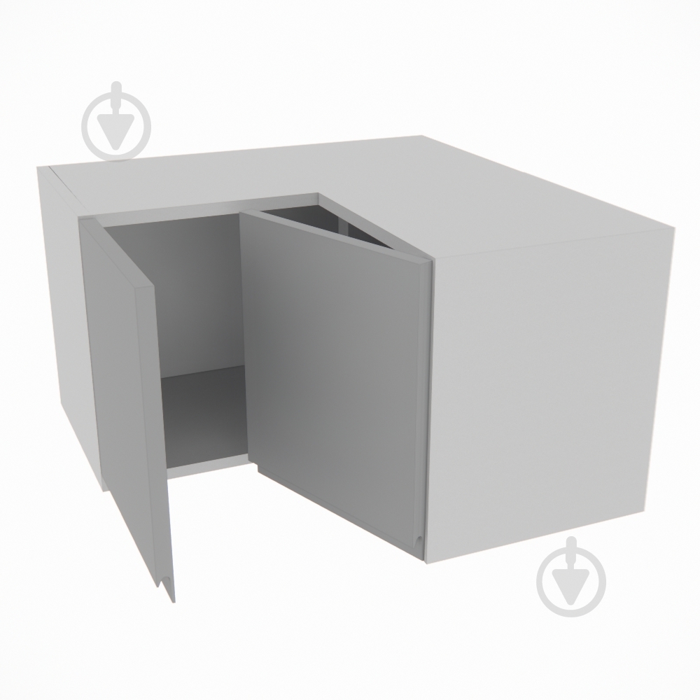 Шкаф Влада (А 60х60 прямой (320)лева) серый бархат/пепельный Світ Меблів - фото 2 Шкаф Влада (А 60х60 прямой (320)лева) серый бархат/пепельный Світ Меблів - фото 2