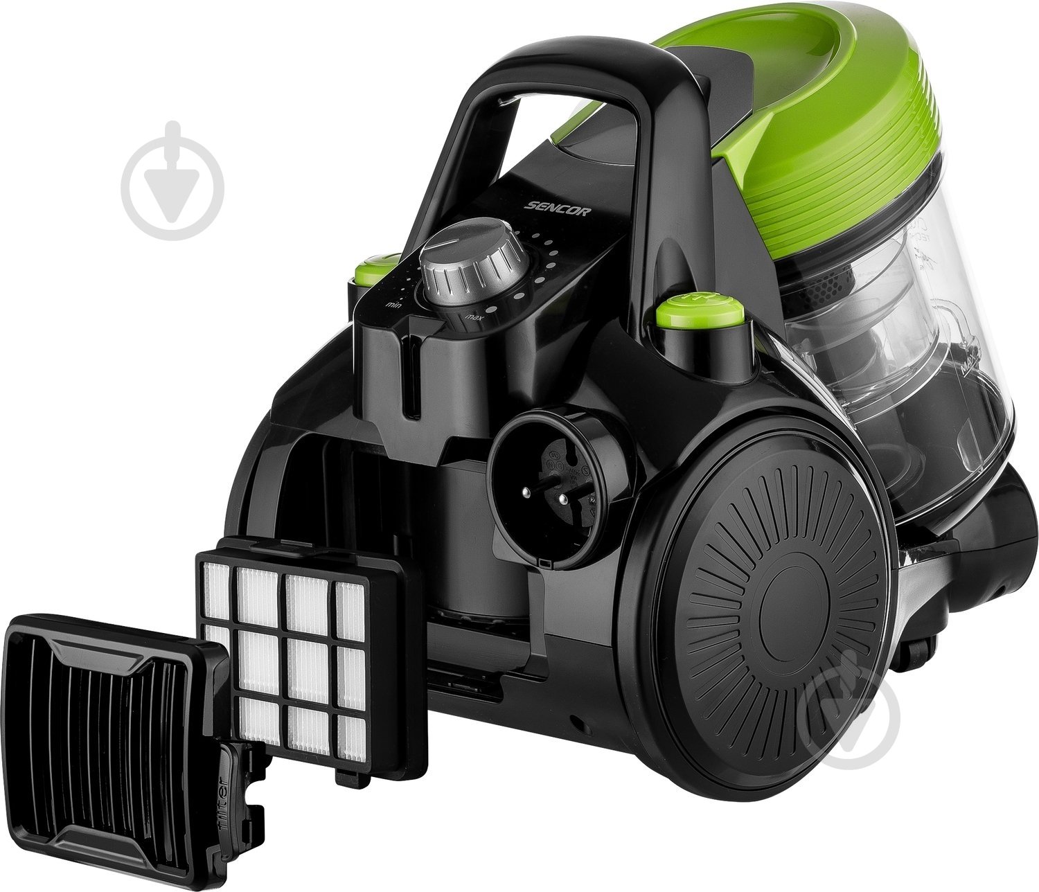 Пылесос Sencor SVC1025GR black - фото 7