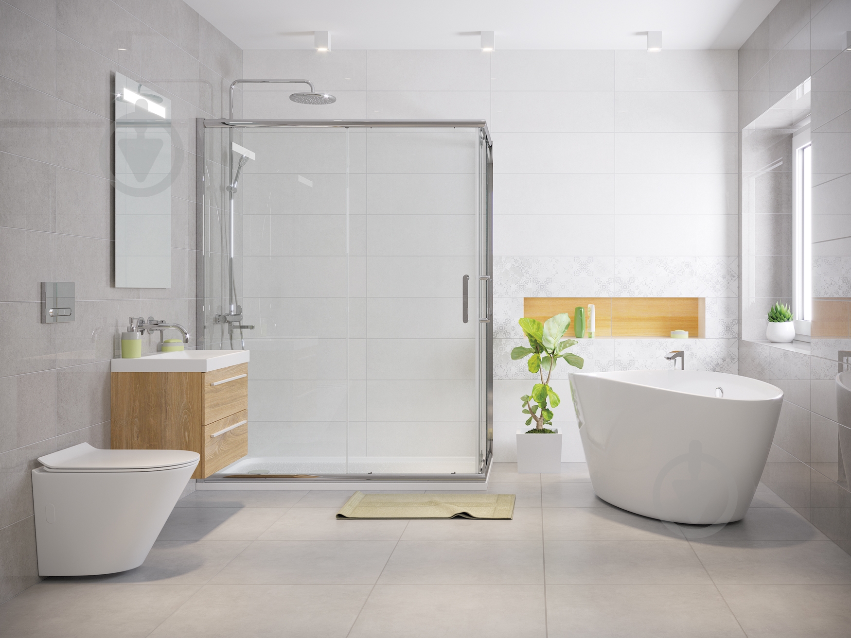 Декор Konskie group Luxor Patchwork B 25x75 . - фото 2