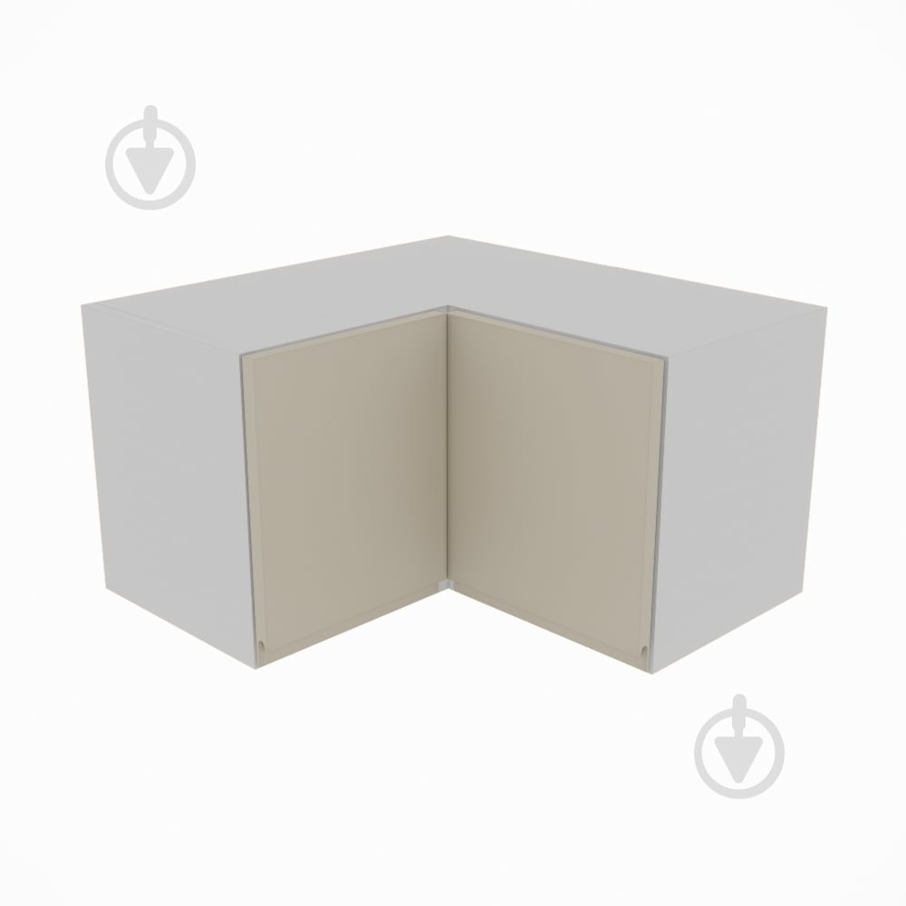 Шафа Влада (А 60х60 прямий (320)ліва) айворі/попелястий Світ Меблів - фото 1