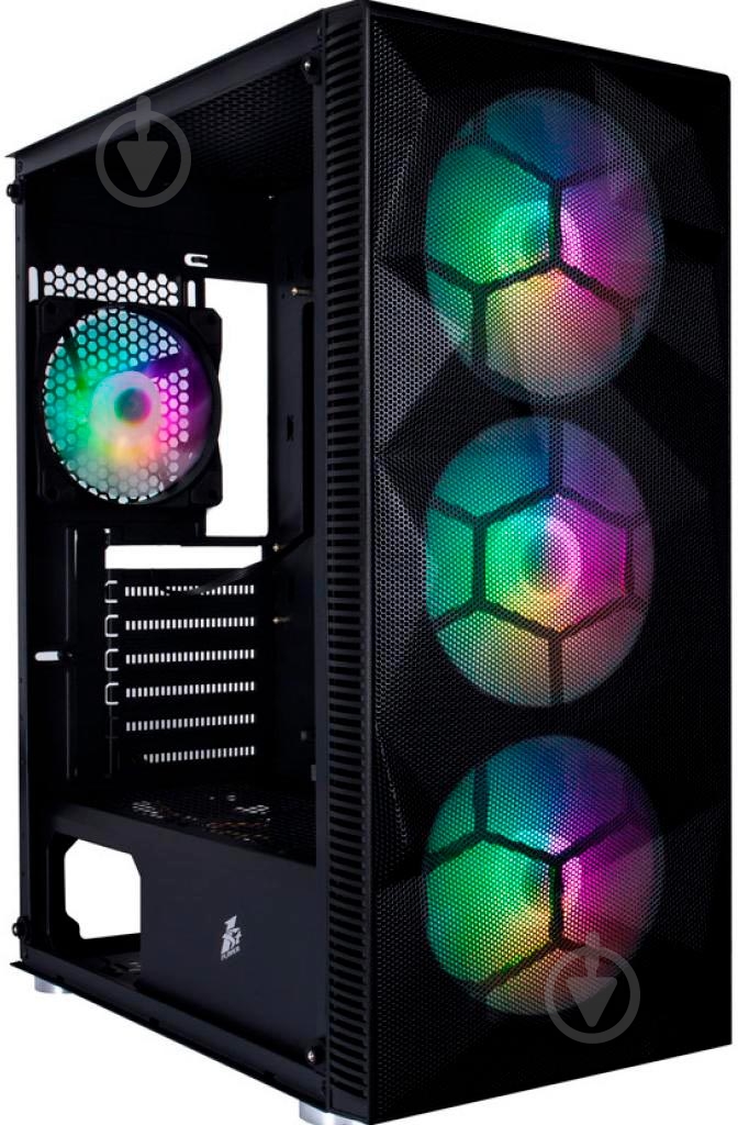 Корпус 1stPlayer X7-3G6P-1G6 Black - фото 3