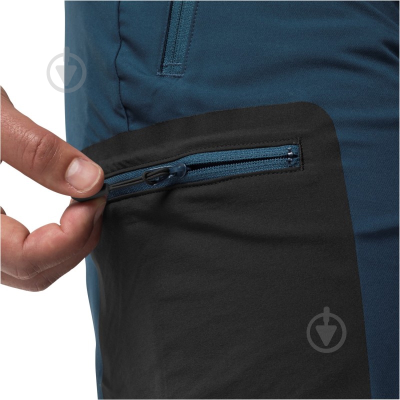 Шорты Jack Wolfskin ACTIVE TRACK SHORTS MEN 1503791_1274 р. 50 синий - фото 4