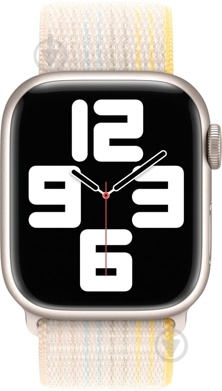 Ремешок Apple Watch 45 mm Sport Loop starlight (MPLE3ZM/A) - фото 3 Ремешок Apple Watch 45 mm Sport Loop starlight (MPLE3ZM/A) - фото 3