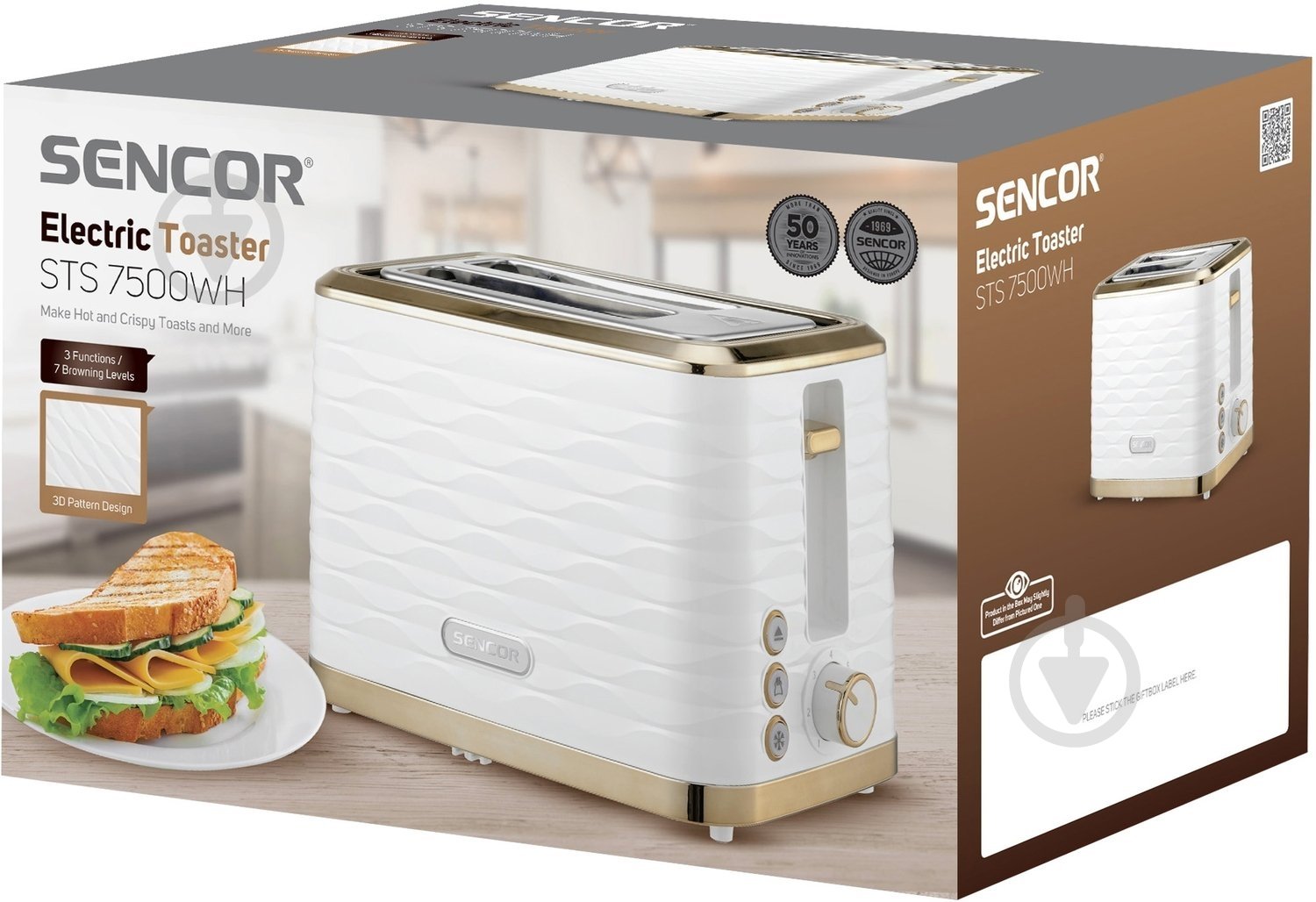 Тостер Sencor STS7500WH - фото 8