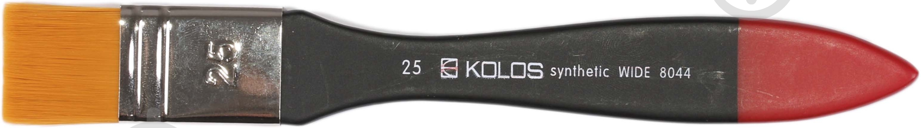 Кисть Wide 8044 № 25 синтетика флейц KOLOS - фото 2