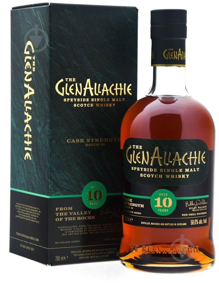 Виски Glenallachie Cask Strength 10yo 0,7 л - фото 1 Виски Glenallachie Cask Strength 10yo 0,7 л - фото 1