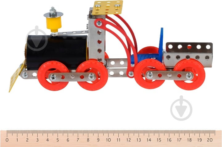 Конструктор Same Toy Inteligent DIY Model Car Паравоз 117 элементов 58033Ut - фото 4 Конструктор Same Toy Inteligent DIY Model Car Паравоз 117 элементов 58033Ut - фото 4
