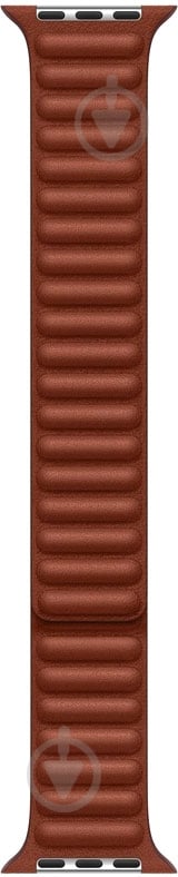 Ремінець Apple Watch 45 mm Leather Link - S/M umber (MP853ZM/A) - фото 2