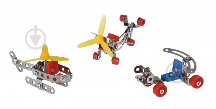 Конструктор Same Toy Inteligent DIY Model Car 3-в-1 металлический 58042Ut - фото 2 Конструктор Same Toy Inteligent DIY Model Car 3-в-1 металлический 58042Ut - фото 2