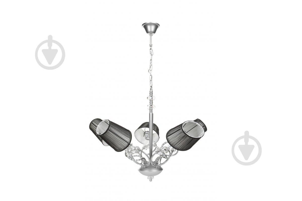 Люстра NNB 5x40 Вт E14 хром/черный 90992 - фото 1