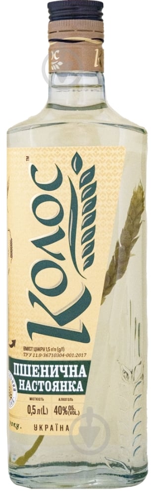 Настойка Колос Пшеничная 0.5 л 40% - фото 1