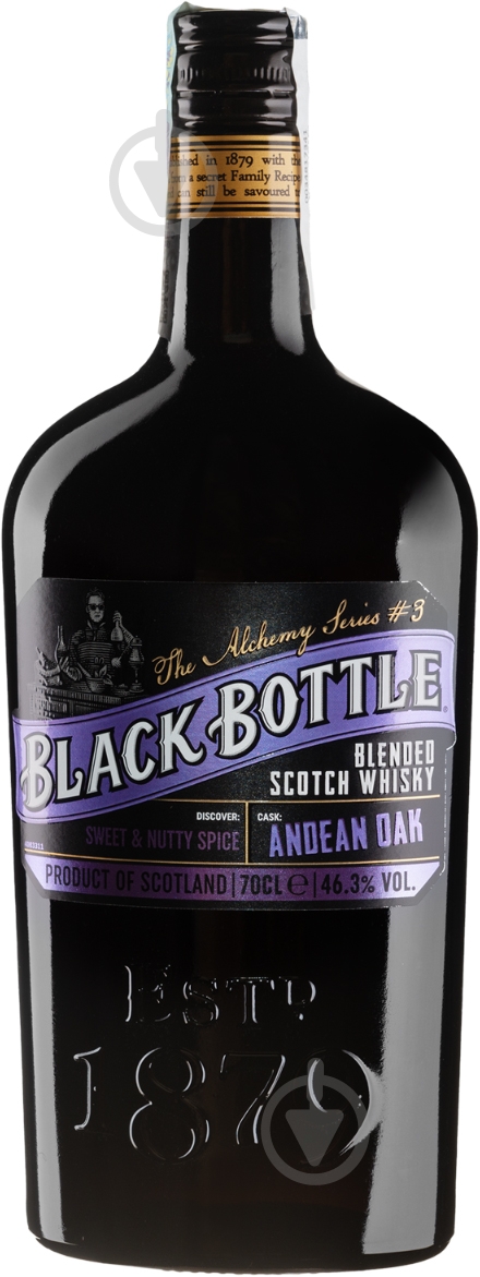 Віскі Black Bottle Andean Oak 0,7 л - фото 1 Віскі Black Bottle Andean Oak 0,7 л - фото 1