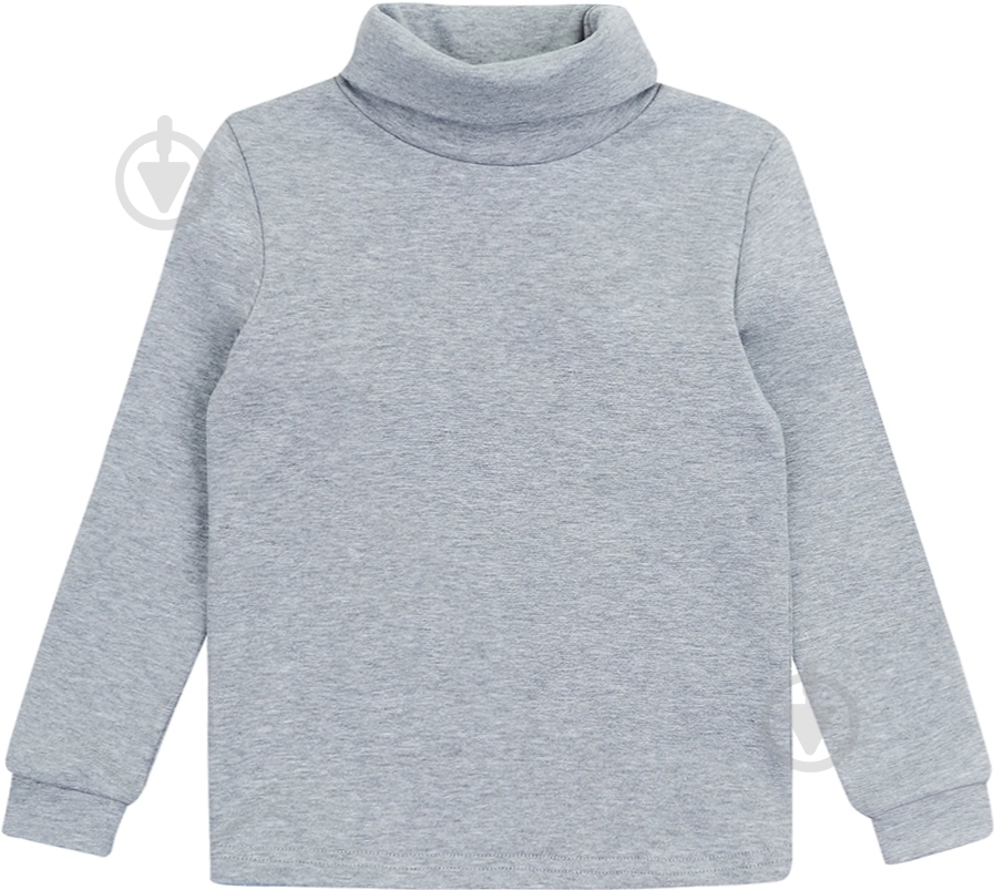 Гольф для девочки Соня Ш080 р.116 серый меланж - фото 1