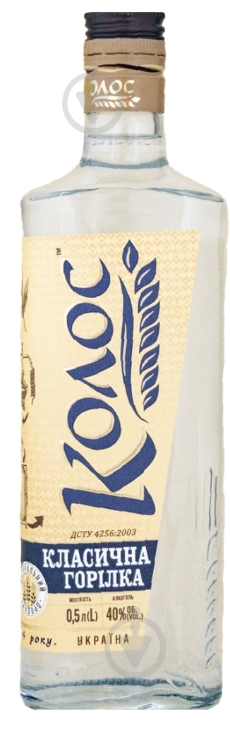 Водка Колос Классическая 40% 0,5 л - фото 1