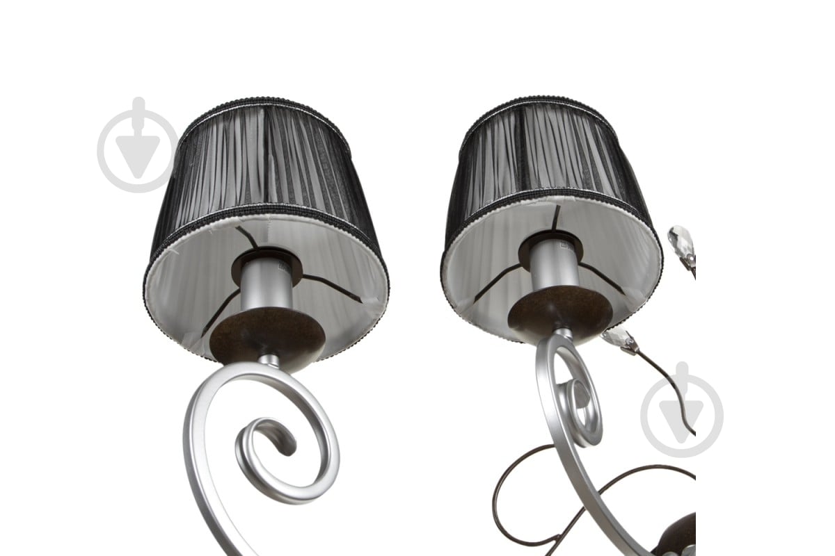 Бра NNB 4x40 Вт E14 хром/черный 90998 - фото 2 Бра NNB 4x40 Вт E14 хром/черный 90998 - фото 2