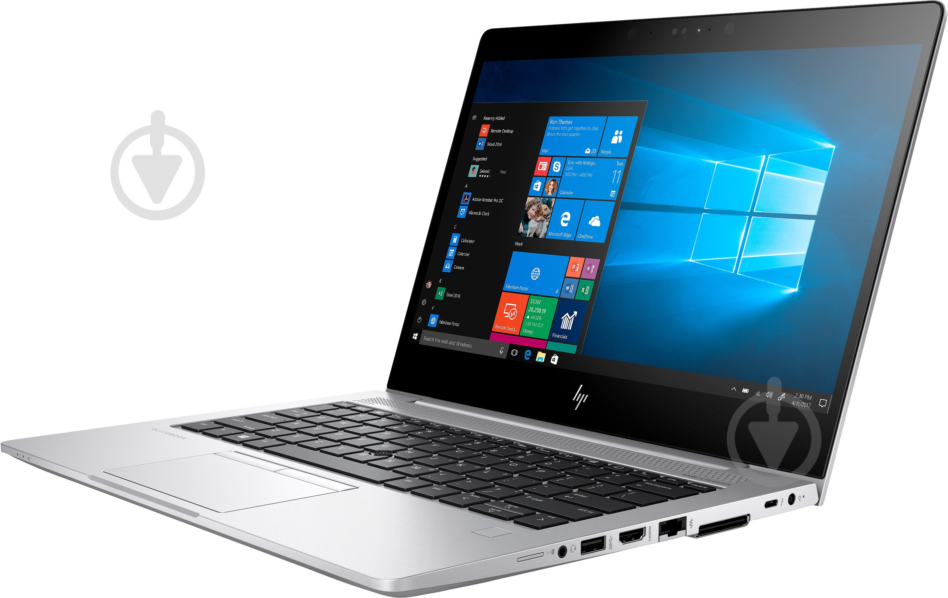 Ноутбук HP EliteBook 830 G5 13.3" (4QY69ES) silver - фото 3