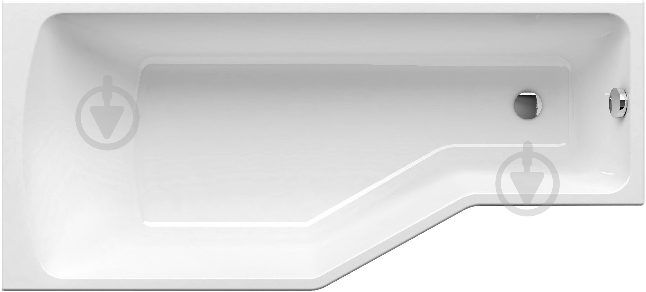 Ванна акриловая Ravak Be Happy C121000000 L 150х75 см - фото 1 Ванна акриловая Ravak Be Happy C121000000 L 150х75 см - фото 1