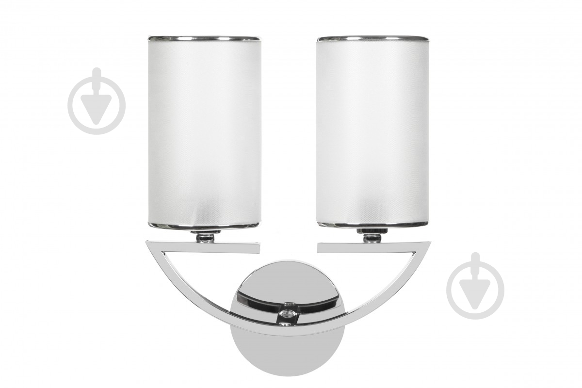 Люстра NNB 2x40 Вт E27 хром/белый 91005 - фото 1