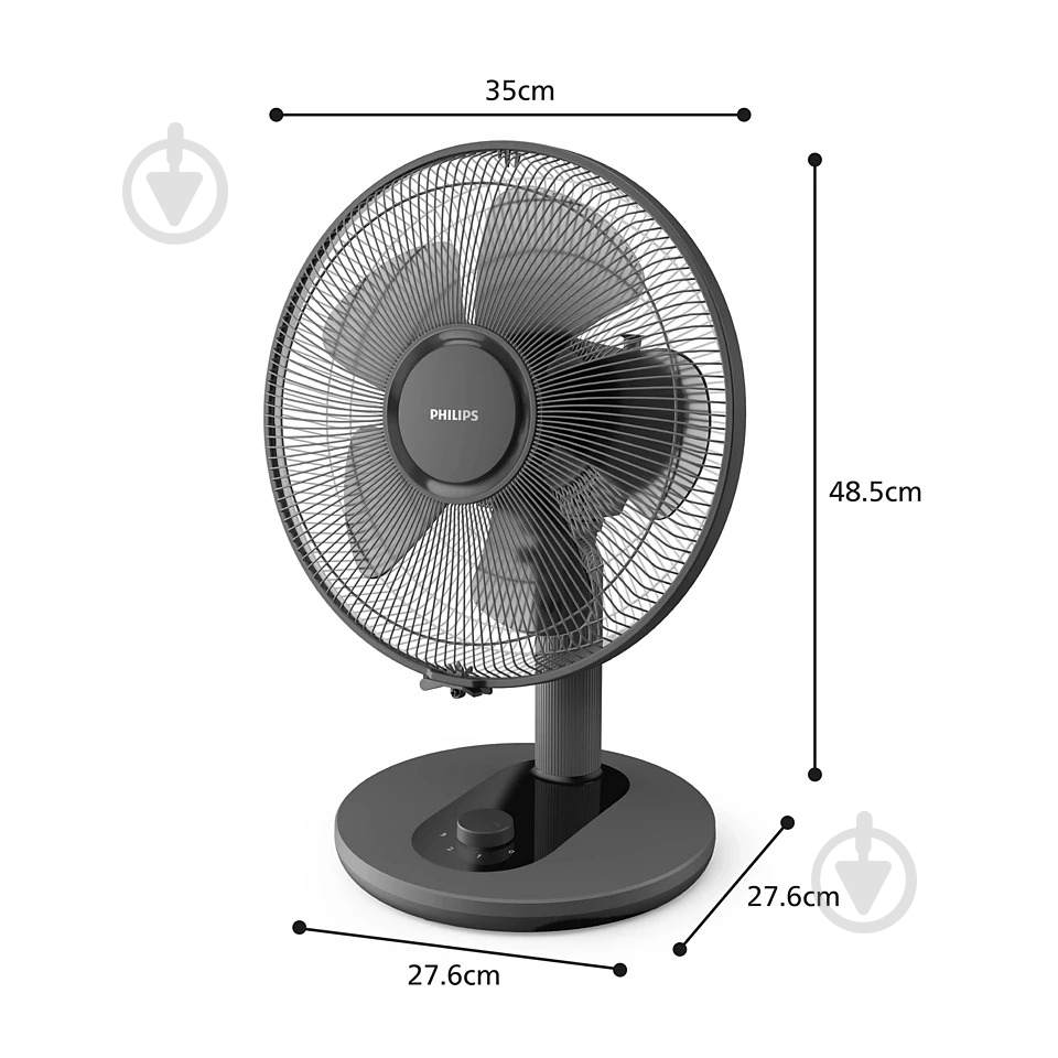 УЦЕНКА! Вентилятор настольный Philips CX1030/01 (УЦ3818) - фото 12 УЦЕНКА! Вентилятор настольный Philips CX1030/01 (УЦ3818) - фото 12
