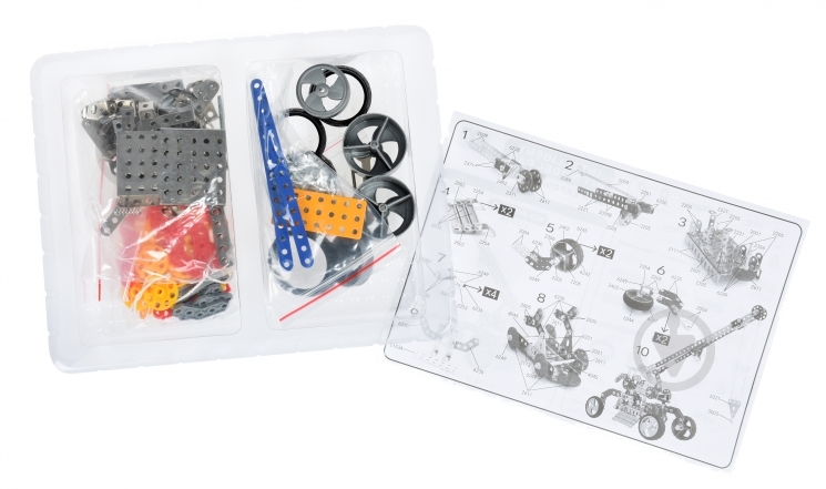 Конструктор Same Toy Inteligent DIY Model Подъемный кран металлический WC58AUt - фото 4