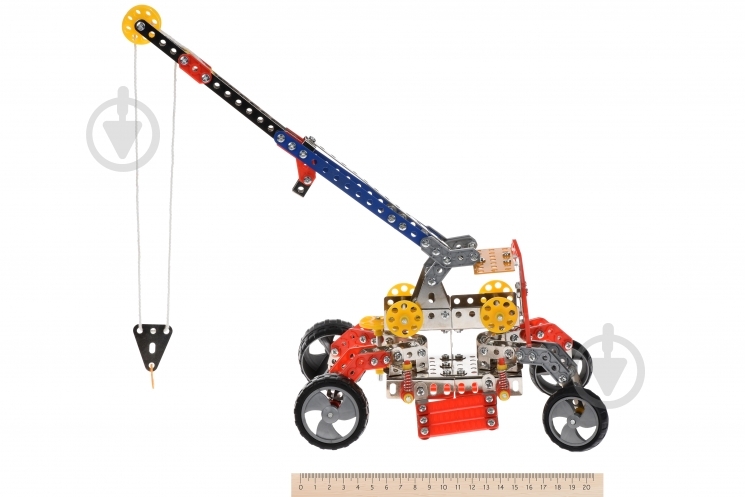Конструктор Same Toy Inteligent DIY Model Подъемный кран металлический WC58AUt - фото 3