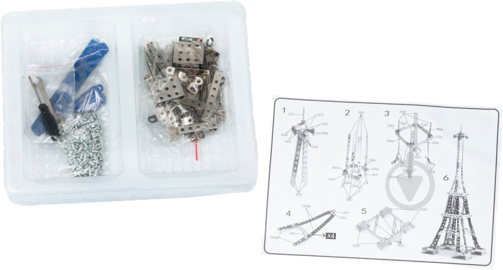 Конструктор Same Toy Inteligent DIY Model Ейфелева вежа 352 елементи WC58CUt - фото 4