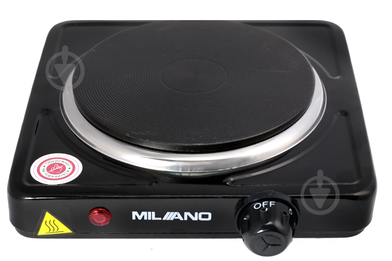 Плита электрическая настольная Milano HP-1110BL - фото 1