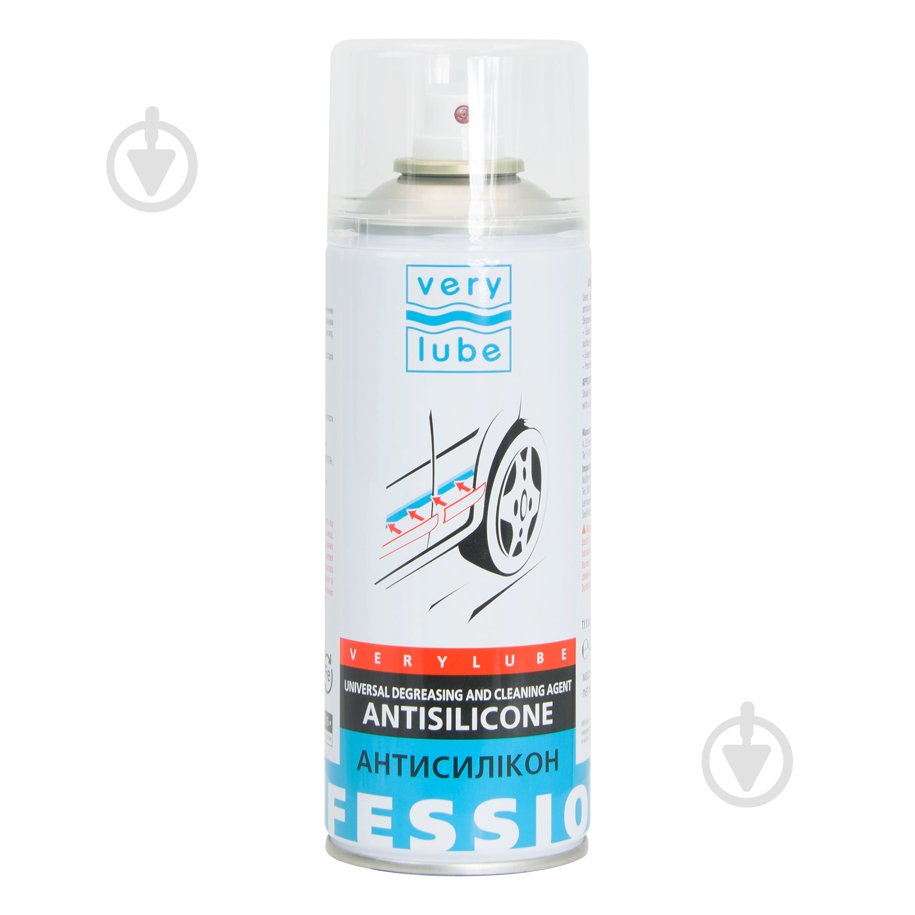 Обезжириватель универсальный Verylube Antisilicone 400 мл - фото 1